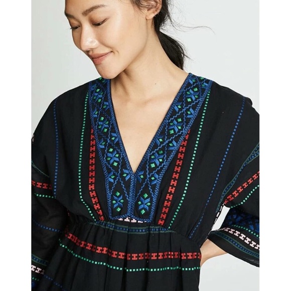 NWT Joie Shada Embroidered Mini Dress - Picture 3 of 8